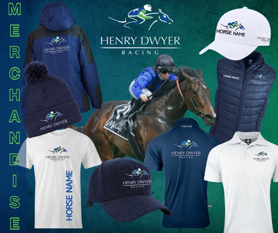 Check out our new threads!
Long time racing supporters @FanfaveA have jumped on board as our merchandise providers, stocking quality gear for all conditions. You can even personalise your apparel with your horse’s name!
Get it here 👇👌
fanfave.com.au/collections/he…