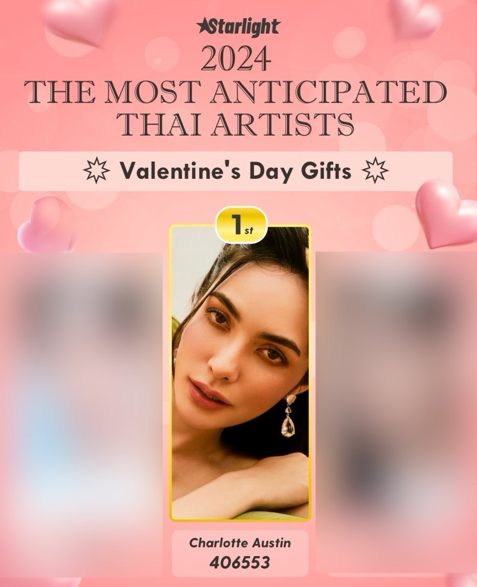 itscharlottyfam's tweet photo. 💐Congratulations to Charlotte Austin for
𝙑𝘼𝙇𝙀𝙉𝙏𝙄𝙉𝙀'𝙎 𝘿𝘼𝙔 𝙎𝙋𝙀𝘾𝙄𝘼𝙇 𝙀𝙑𝙀𝙉𝙏
𝙑𝙖𝙡𝙚𝙣𝙩𝙞𝙣𝙚'𝙨 𝘿𝙖𝙮 𝙂𝙞𝙛𝙩𝙨❤️ ได้รับรางวัลขึ้นป้าย  At Shanghai Parkson Shopping Center Large Screen  ขอบคุณเเฟนคลับทุกคนที่ร่วมกันโหวตให้ชาล็อตได้รับรางวัลนี้ด้วยค่ะ🙏🏻💖✨

#ชาล็อตออสติน #CharlotteAustin @itscharlotty