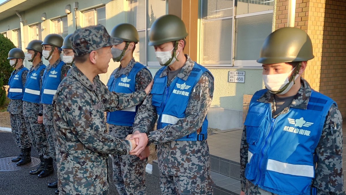 災害派遣、#中部高射群】 #岐阜基地 に所在する中部高射群の第2指揮所