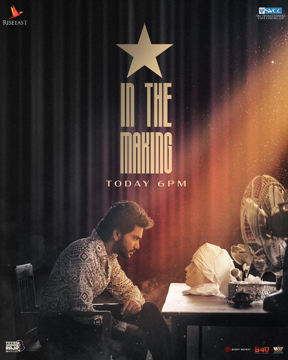 elann_t's tweet photo. #STAR in the making glimpse - Today at 6 PM ⭐️

#STARMOVIE ⭐ 
#KAVIN #ELAN #YUVAN #KEY

@Kavin_m_0431 @elann_t @thisisysr @aaditiofficial @PreityMukundan @LalDirector @riseeastcre @SVCCofficial @Pentelasagar @BvsnP @ivyofficial2023 @RajaS_official  @Sunilofficial @Ezhil_DOP https://t.co/dpSolnOOJR