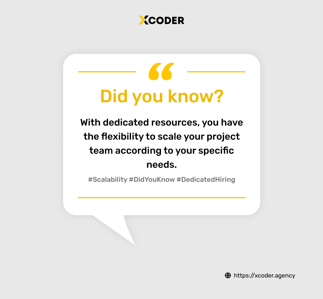 Xcoder_agency's tweet image. Unlocking dedicated resources can unleash unparalleled potential for your projects.
#DedicatedResources #Efficiency #HireDedicatedDeveloper💡