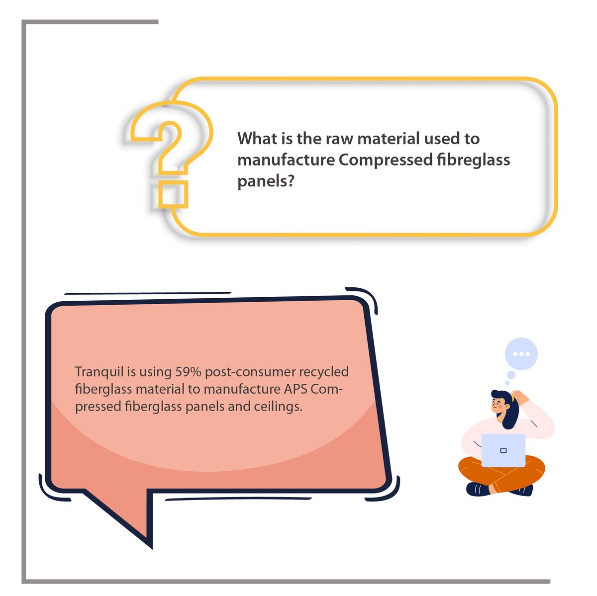 tranquilglobal's tweet image. Join our FAQ Session! Learn about #APSCompressedFiberglassAcoustic specs. Drop queries below or DM for #AcousticSolution info. Comment or More details info@tranquilglobal.com |  +91 96115 49964 | Website: tranquilglobal.com  #acousticpanels #tranquilglobal