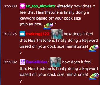 Why my chat have to do me like that?