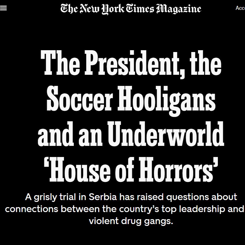 @cocainecross He was also very cozy with the Serbian president. Who had this charming expose published about him in the NY.