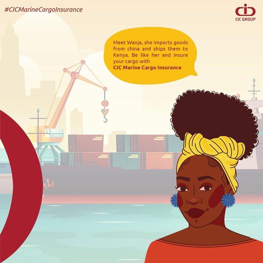 Be like Wanja. Sign up for CIC Marine Cargo Insurance today and get covered against risks associated with import or export of your goods by sea or air. Learn more cic.co.ke/cooperatives-s…
#marineinsurance #wekeepourword