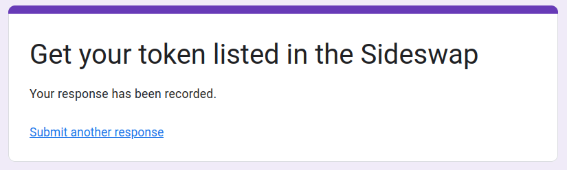 We've submitted a request to be listed on <a href="/SideswapZK/">Sideswap</a>