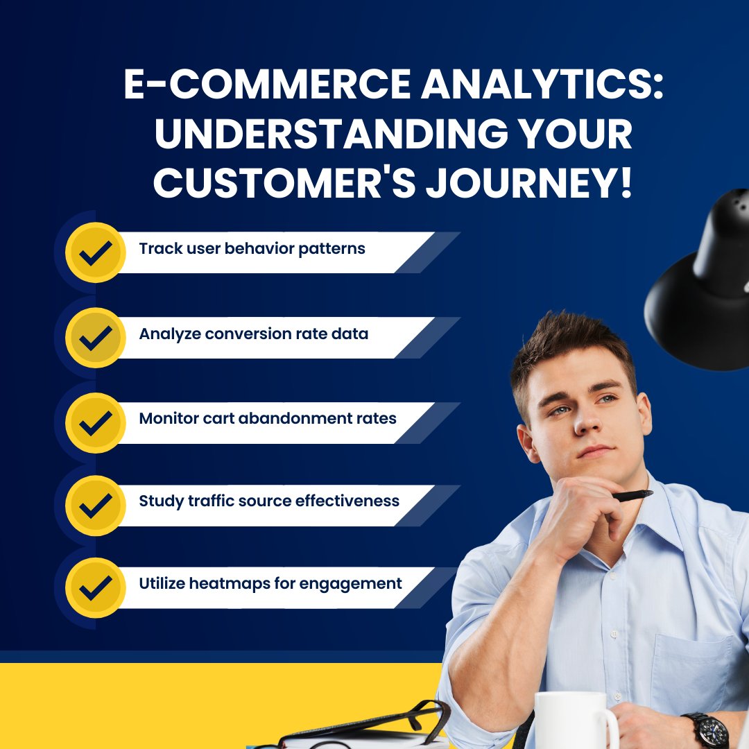 Unlock the secrets of your customers! 🔍🛒 Dive into e-commerce analytics to understand the customer journey. Make data-driven decisions for success! 📊🚀

#EcommerceAnalytics #CustomerJourney #DataInsights #BusinessIntelligence #ConversionAnalysis