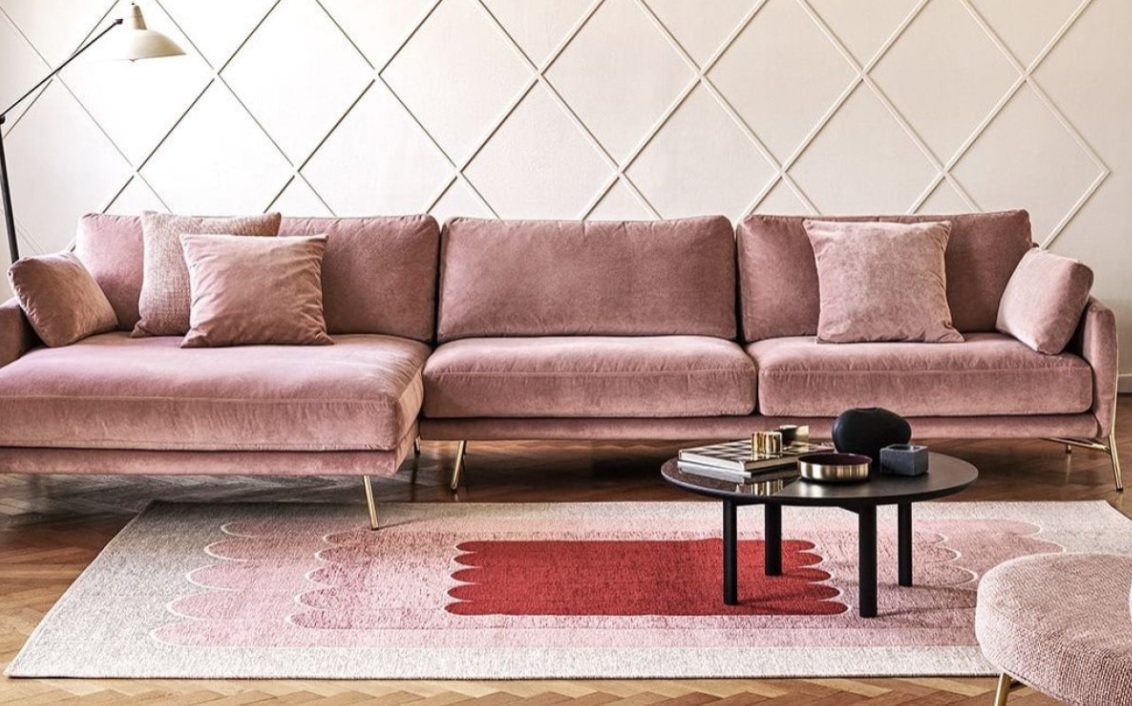 Elevate your living room with Calligaris Le Marais. This contemporary sofa boasts a sleek metal frame and comfortable seat and back cushions, providing both style and comfort. With its versatile design, Le Marais can seamlessly fit into any room. #bedroom #livingroomdecor #sofa