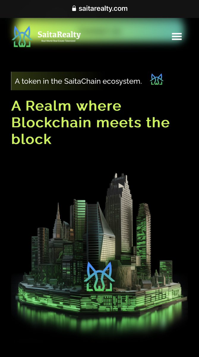 CryptoD40425120's tweet photo. @ElonMansur_STC Stronger and more determined than ever. Now armed with Utilities, Use Cases, and a layer Zero Blockchain. The #STCWolfPack is unstoppable 🐺💯🚀💎 An Ecosystem for the ages! #SaitaChain #SaitaChainCoin #SaitaRealty https://t.co/4G7CwVGIrh