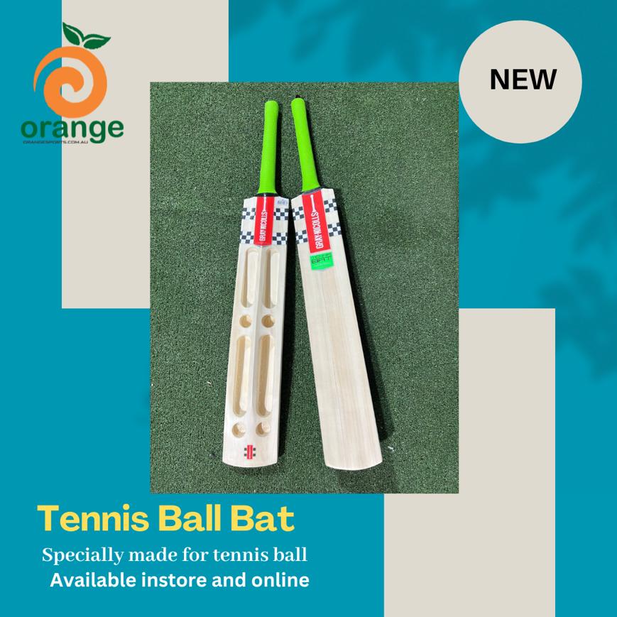 ORANGESPORTSAUS's tweet photo. Media Description: Gray Nicolls Tennis Ball Cricket Bat
New Arrival 
Gray Nicolls Tennis Ball Cricket Bat

#newarrival #graynicollscricket #liftyourcricket #tennisballcricket https://t.co/DXOzxlZrqo