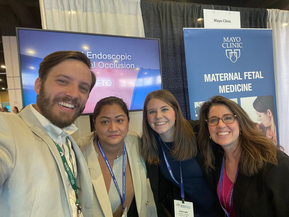 Congratulations to my colleagues for their outstanding presentations at the annual Society for Maternal Fetal Medicine conference! Your dedication and expertise shine through, making us all proud. #SMFM #ResearchExcellence <a href="/MayoGynecology/">Mayo Clinic OB/GYN</a>