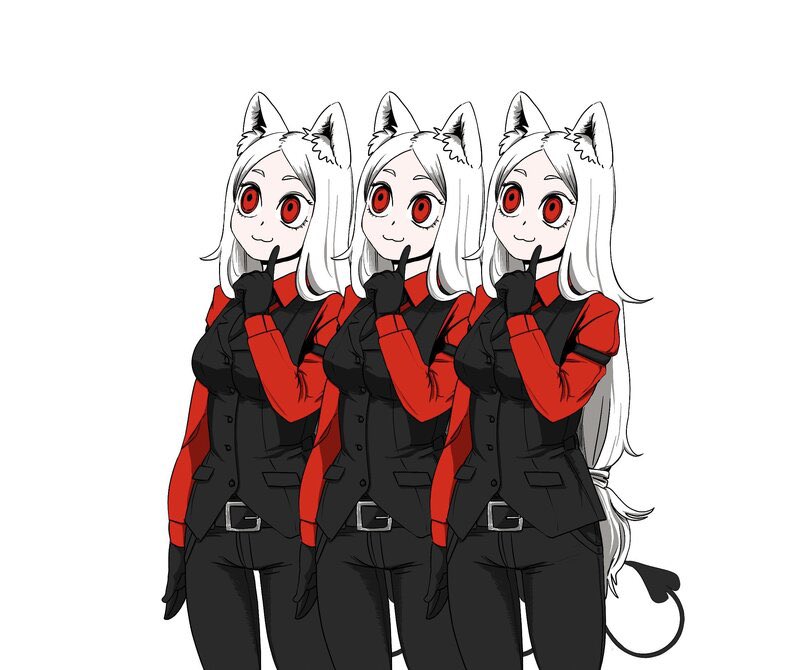 They are thinking. 

Fav if you want the hounds in your DM.