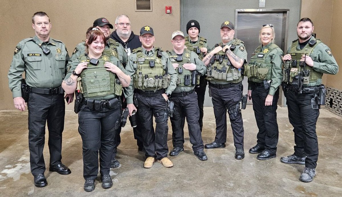 As a boss, I couldn't be more proud of this group and how professional they were today and didn't falter when the citizens needed them the most! Great job Clinton County Deputies. Way to make Clinton County proud!