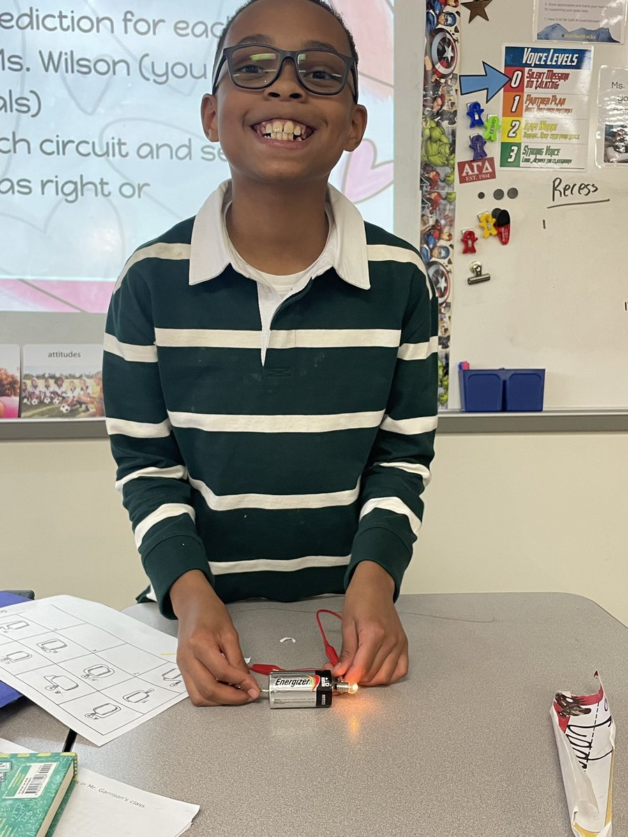 wilsonsmarvels's tweet image. We’re showing how bright we are in 4th grade! #LevelUpPISD