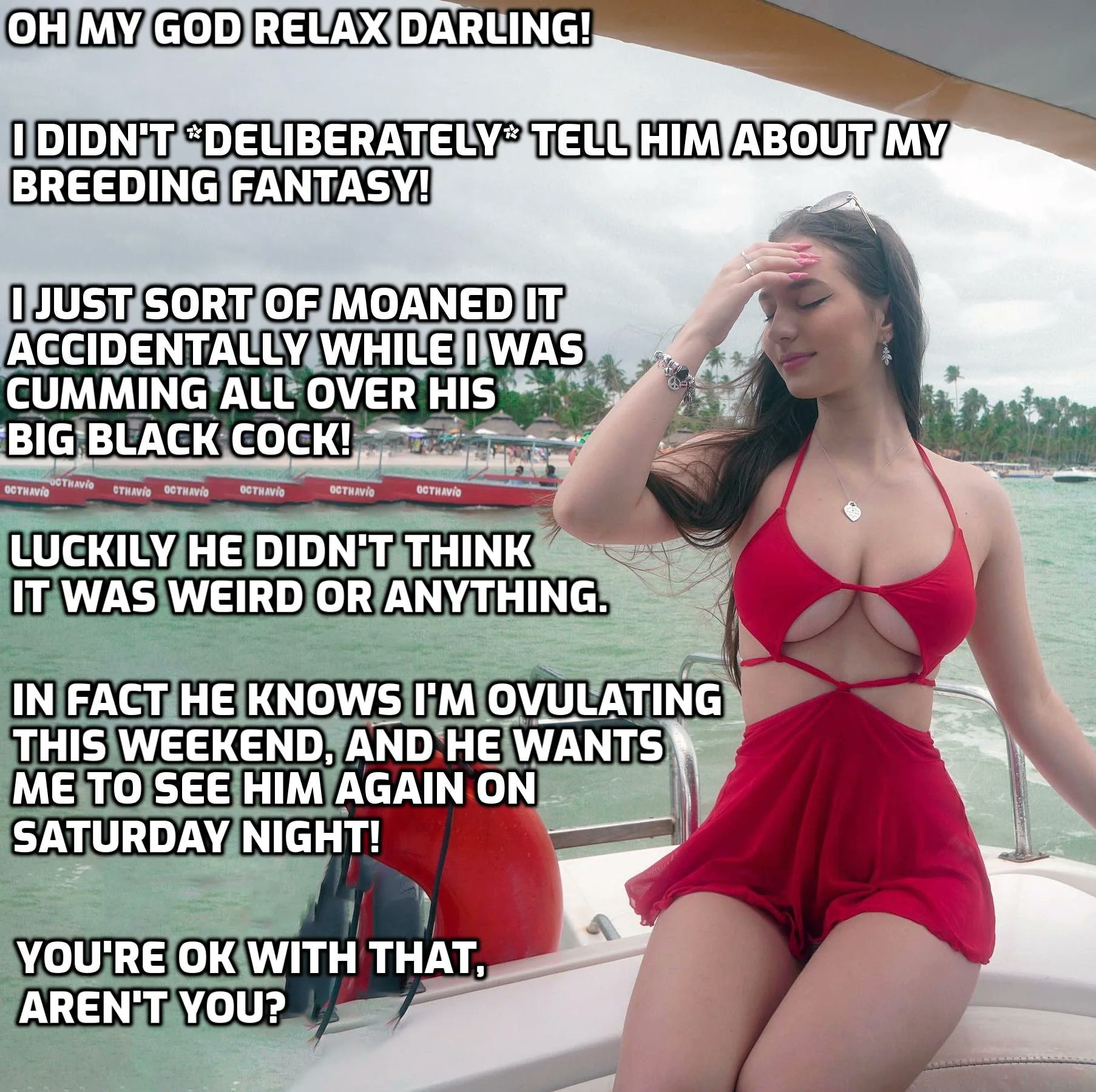 BNWO Captions on X: Lets practice WhiteBois 😚 Say Of course I want you  to Breed With him Im a Cuckold. In the comments after reading. Freetask  Cuckold chastity breeding ovulation impregnation