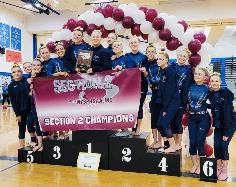 Congratulations to Saratoga, our Gymnastics CHAMPS! 🏆⭐️