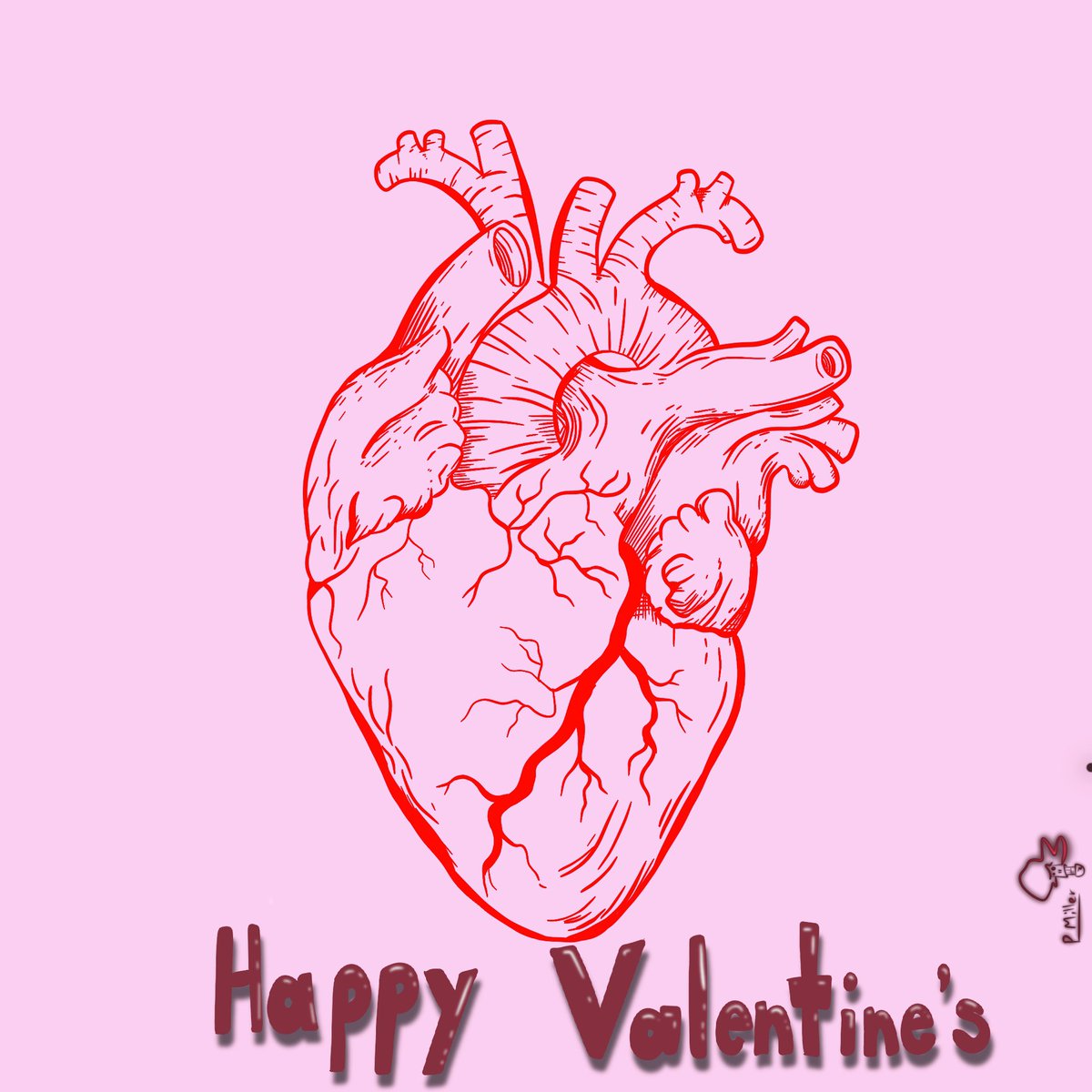 Happy love day ya animals

#valentines #heart #iheartyou #anatomicalheart #art #artist #design #inkart #illustration #drawing #myart #artpractice #draweveryday #medical #heartart #lineart