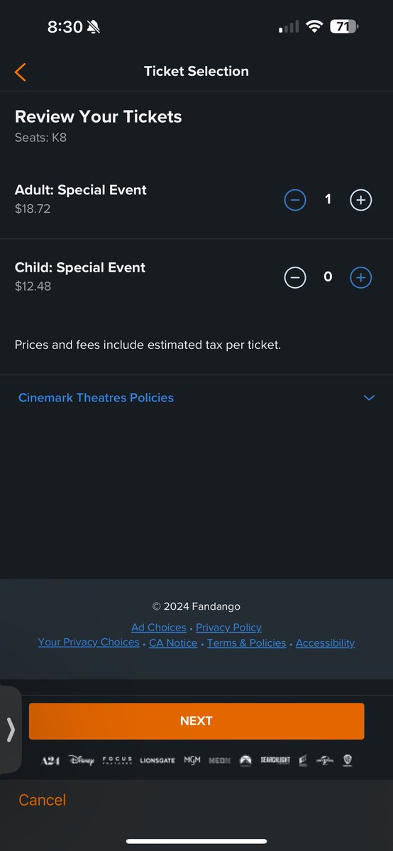 #OoruPeruBhairavaKona 19$ endi ticket price..
