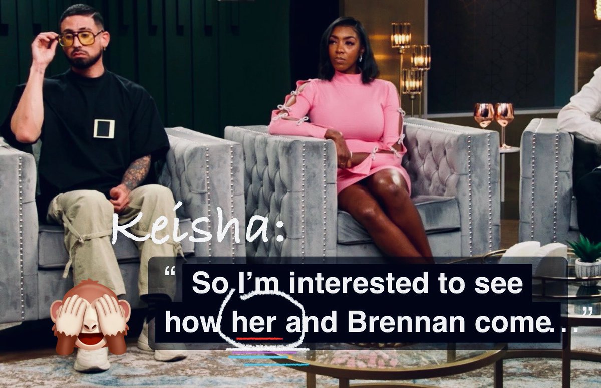 ❤️ <a href="/MAFSLifetime/">Married At 1st Sight</a> &amp; #AfterParty when Keisha asks tough Qs but WTH Keisha! Ur too sharp/privlgd to hv NO mastery of grd 3 grammar! No excuse for a HOST to sound ignrntAF wkly!Last wks cringe: PRONOUNS. Wld u say “HER went out”? No! SHE went out! It kills yr 👑status! Do better. 🙏🏽