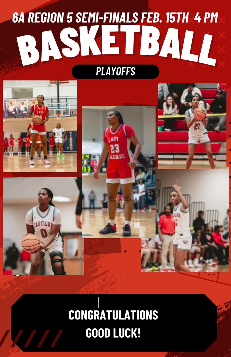 Good Luck ladies on your semifinal region game Thursday!