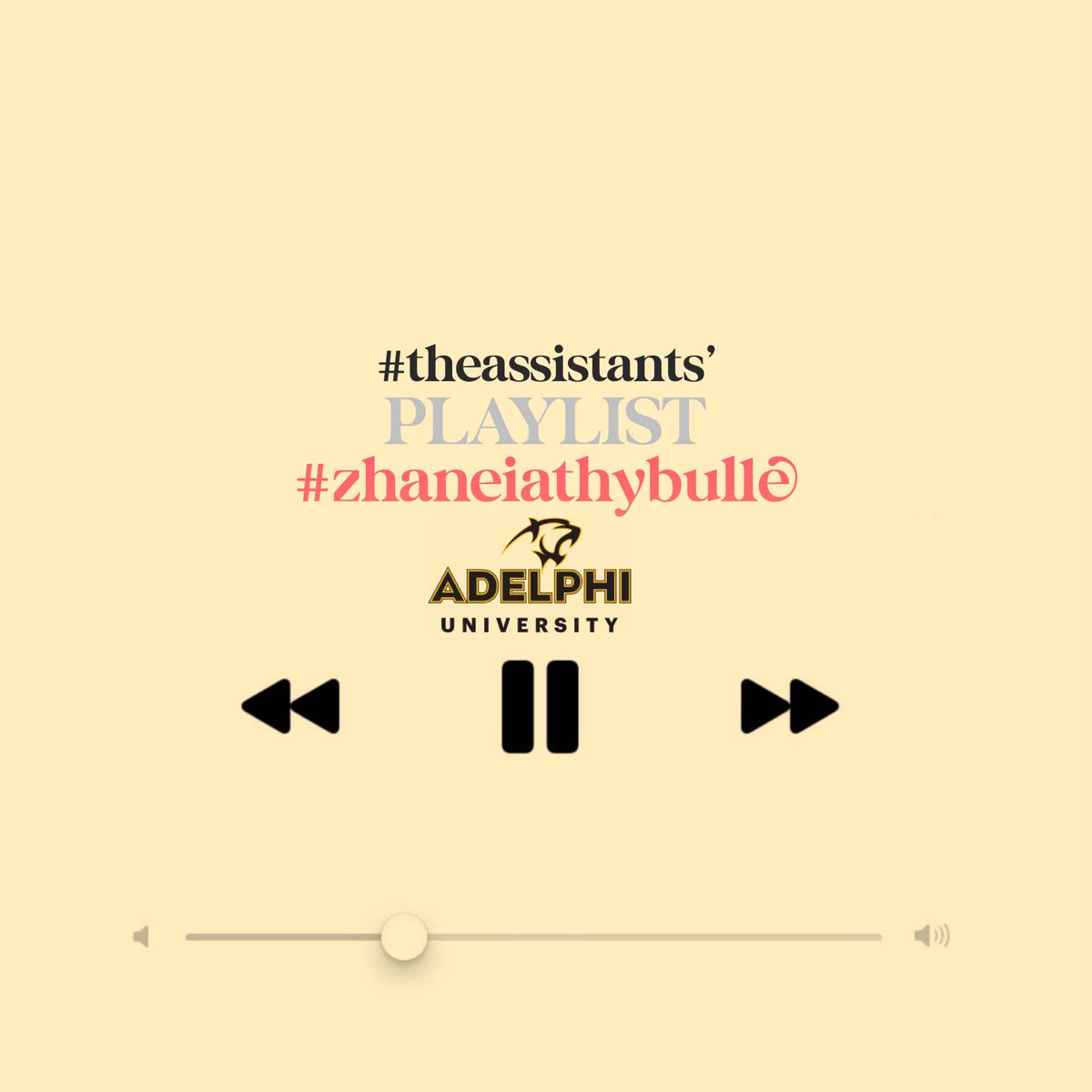 FootprintzGroup's tweet image. We might be on to something with our #assistants playlist … Another playlist just dropped… 
Check out our 4th installment featuring @ZThybulle of #adelphiuniversity
🎧 music.apple.com/us/playlist/zh…
🎧 open.spotify.com/playlist/0Jiak…