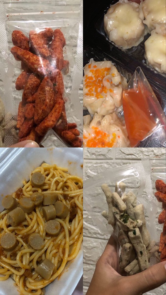 Halo semeton bali yang tinggal daerah denpasar sekitarnya. 

Buat yang suka ngemal ngemilll bisa banget ya kepoin ig:cheo.nsa92_

Ada jual basreng,dimsum,spaghetti dan banayak jajanan ngemil lainnya. Mulai dri 3k-15k🥰