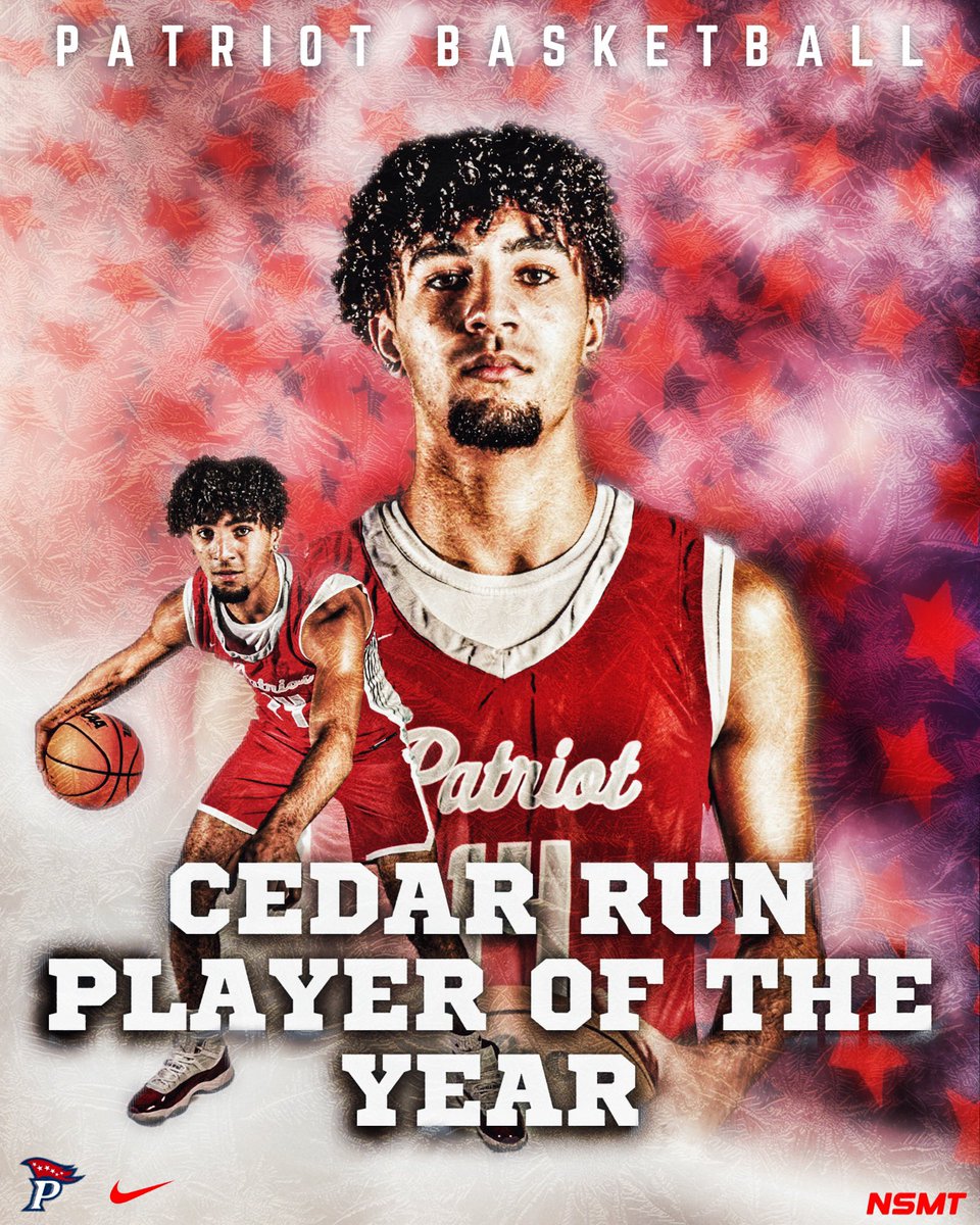Congratulations to Tey Barbour on being named the 2023-2024 Cedar Run District Player of the Year! #wakemup #WinterIsHere