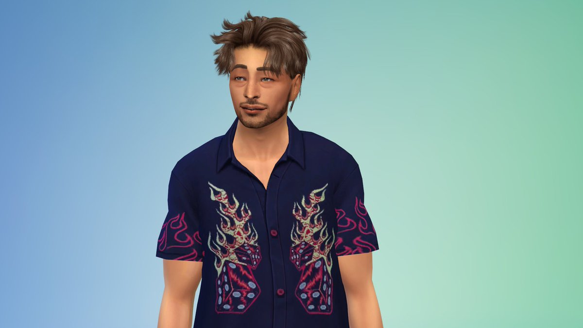 SimsNation506's tweet photo. Donnie Howard
Donnie ran away from home as a teenager. His parents wanted the "Stoner" to clean up his act, and get a job. He's spent his life, living with friends. #thesims4 https://t.co/4J5SCmZiWM https://t.co/oZ5bOwd9TK