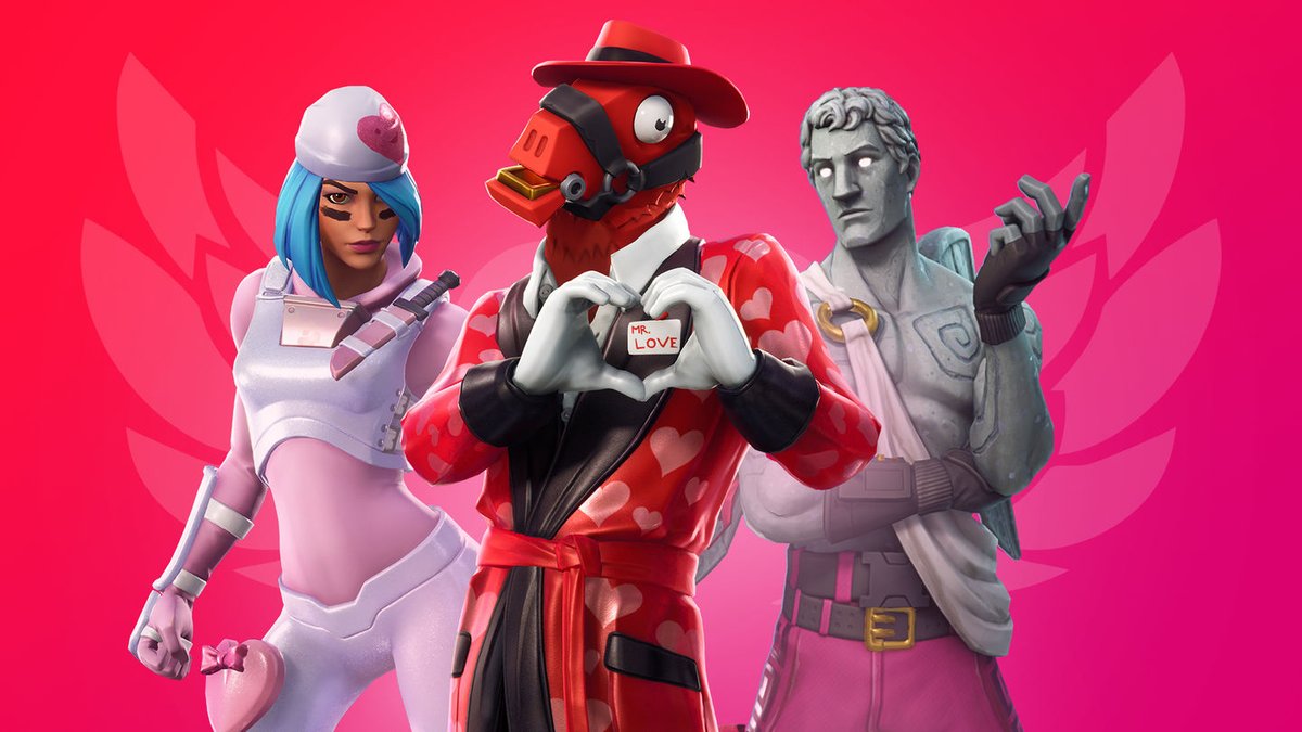 Mr_Slost503's tweet photo. Anuncio sorteo de San valentin! El ganador podrá escoger cualquier cosmético que le guste❤️

☑️ Síguenos: @NoticiasSlost 
♥ Me Gusta ♻️ RT
📆 El sorteo termina el 16 de febrero! Mucha suerte a todos en este sorteo❤️
#Fortnite
#FortniteLeaks
#FortniteCh5S1 
#FortniteChapter5 
 #FortniteUnderground 
#FortniteEcosystem