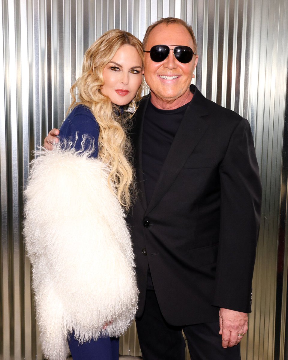 I met @MichaelKors a lifetime ago living our best lives in the same building in the west village. I love coming to #NYFW so many years later and still watching him shine his light. He gives so many of us NY glamour on and off the runway. I love and adore you always Michael. 🌟