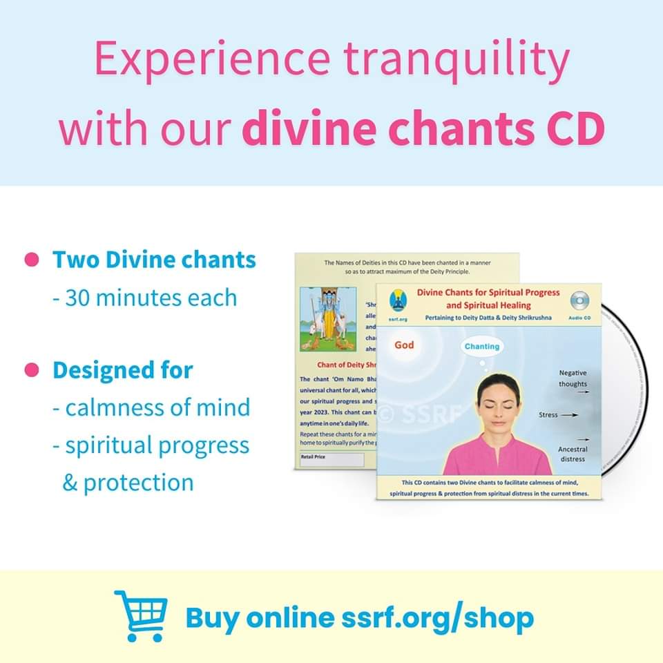 #ThursdayMotivation
#thursdayvibes
Step into a realm of serenity and spiritual growth with our latest audio offering. 

🛒 Order your CD here

shop.spiritualresearchfoundation.org/product/audio-…

#spirituality #spiritualgrowth #spiritualhealing