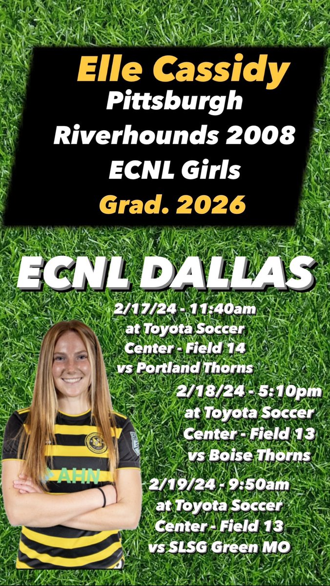 My team and I had a great time at ECNL Florida.  Thanks to all the coaches who came and watched us play!  Come check us out at ECNL Dallas. <a href="/PrepSoccer/">Prep Soccer ⚽️</a>