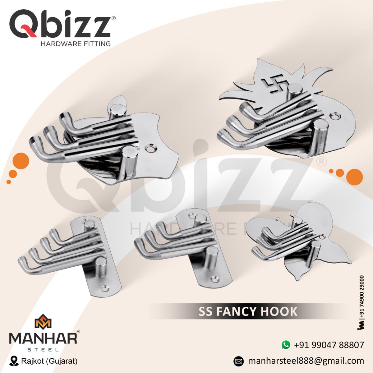 ibais_hardware's tweet photo. MANHAR STEEL - RAJKOT
For enquiry via WhatsApp click:
https://t.co/WIXE7dpEhF
Mr. Ravi Patel - 99047 88807
#hookdesign #fancyhook #sshook #ssfancyhook #clothhanger #clothhangers #hardwarefurniture #hardwarematerials #hardwareupdates #hardwareindustries
.
@ibais_hardware https://t.co/cwzMzivF1w