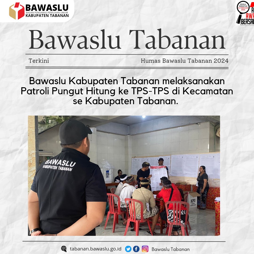 BawasluTabanan's tweet photo. https://t.co/ODrRU5tmO2