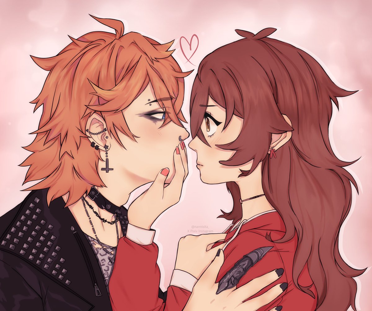nannisita_'s tweet photo. Happy Valentines day! π³β€οΈπ°
#GenshinImpact #Chilamber #Amber #γ’γ³γγΌ #Tartaglia #γΏγ«γΏγͺγ€ https://t.co/KEYJvmIaCe
