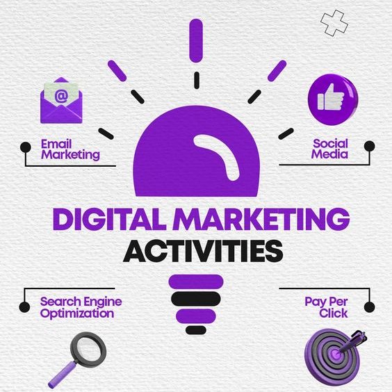 Dive into the dynamic world of digital marketing activities! From social media campaigns to SEO strategies, there's a digital tactic for every goal. 📱💡 #DigitalMarketing #MarketingActivities #OnlineCampaigns #SEO #SocialMediaMarketing #EmailMarketing #ContentStrategy #PPC