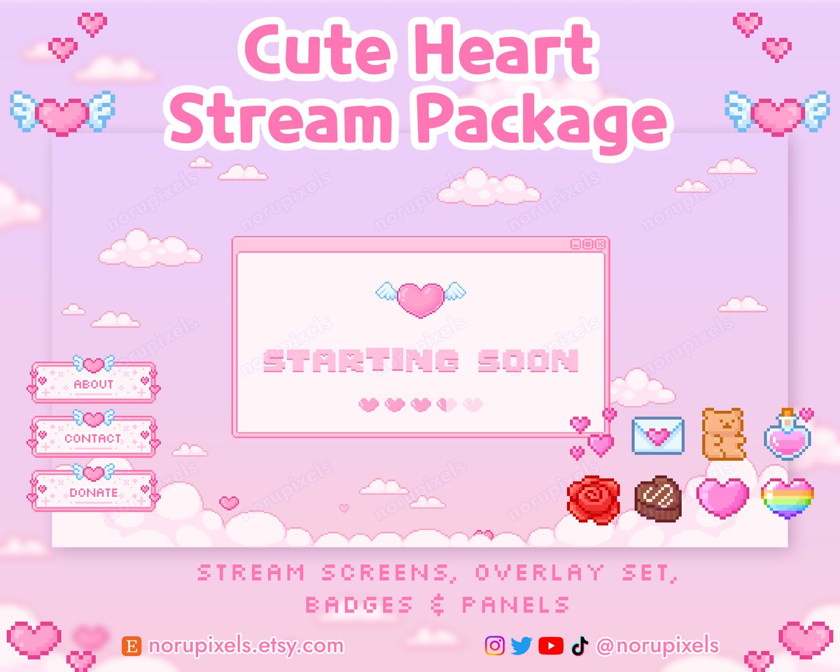 NoruPixels's tweet image. Happy Valentine’s Day! ☺️💝

#pixelart