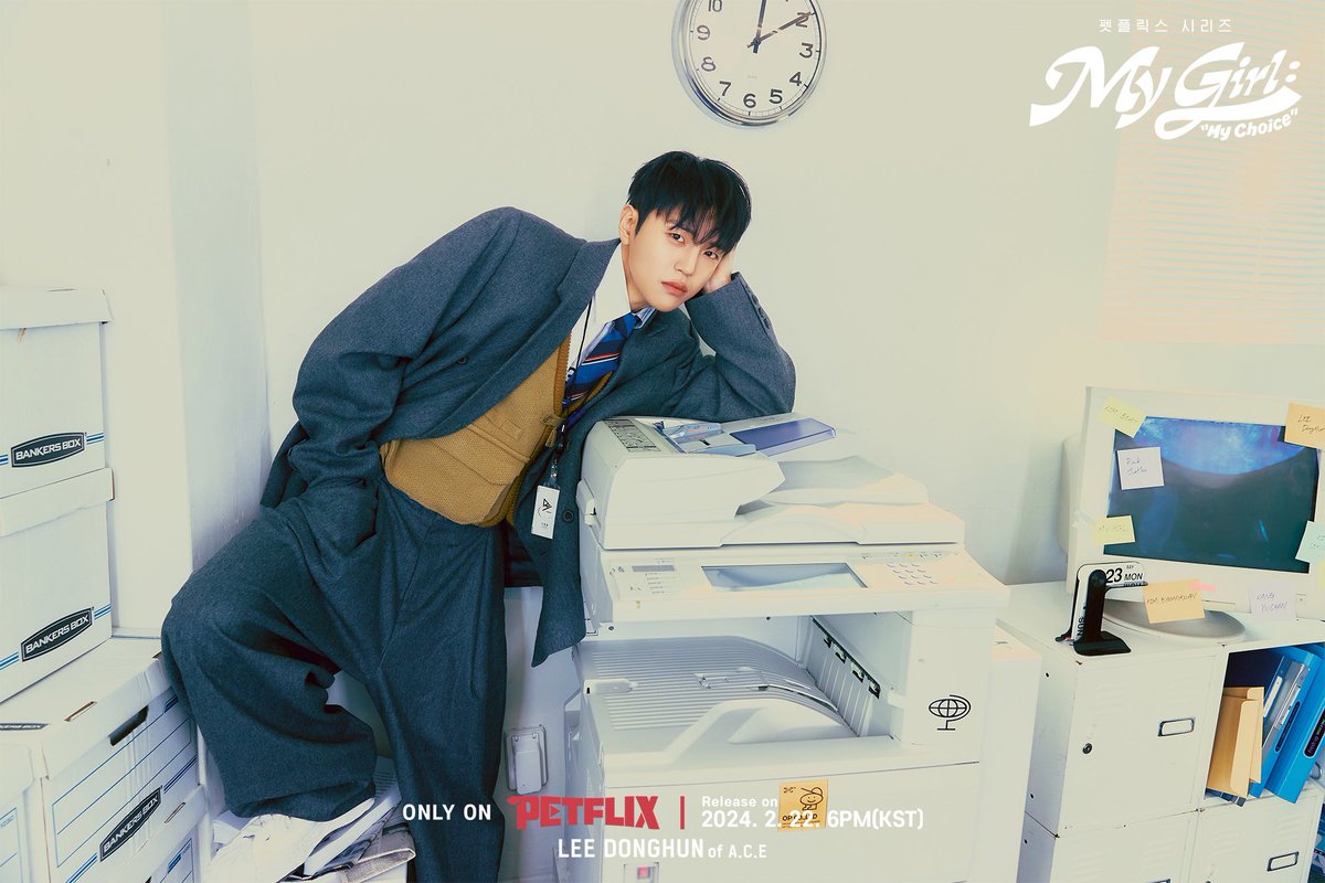 official_ACE7's tweet photo. [#ACE_COMEBACK] 

𝐀.𝐂.𝐄 𝟔𝐭𝐡 𝐌𝐢𝐧𝐢 𝐀𝐥𝐛𝐮𝐦 <𝑴𝒚 𝑮𝒊𝒓𝒍 : "𝑴𝒚 𝑪𝒉𝒐𝒊𝒄𝒆">
• Season1 Photo #LEEDONGHUN

🎧 Release on
2024. 2. 22. 6PM(KST) 

#ACE #에이스 #PETFLIX #펫플릭스
#FindMyGirl #FindMyEgo #MyGirl #MyChoice 
#에이스마이걸 #ACEMyGirl https://t.co/6c8GYInxkh