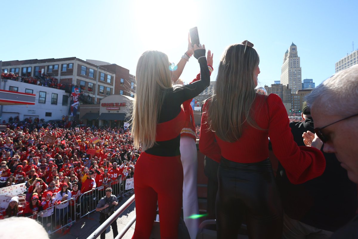 The most beautiful, perfect day of love, laughter, &amp; celebration at the Chiefs Super Bowl parade turned upside down in an instant. 
I’m still processing today’s tragedy.💔 

I love this city and I’m angry at what took place and heartbroken for the victims, their families, &amp; the