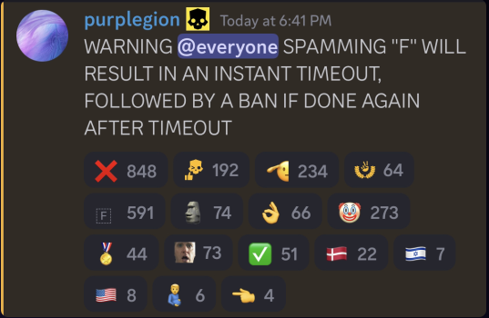 YoboTTV's tweet photo. @VeeTheDen Not a bot invasion. Volunteer mod kicked the Terminid nest. https://t.co/FklaIvLuEJ