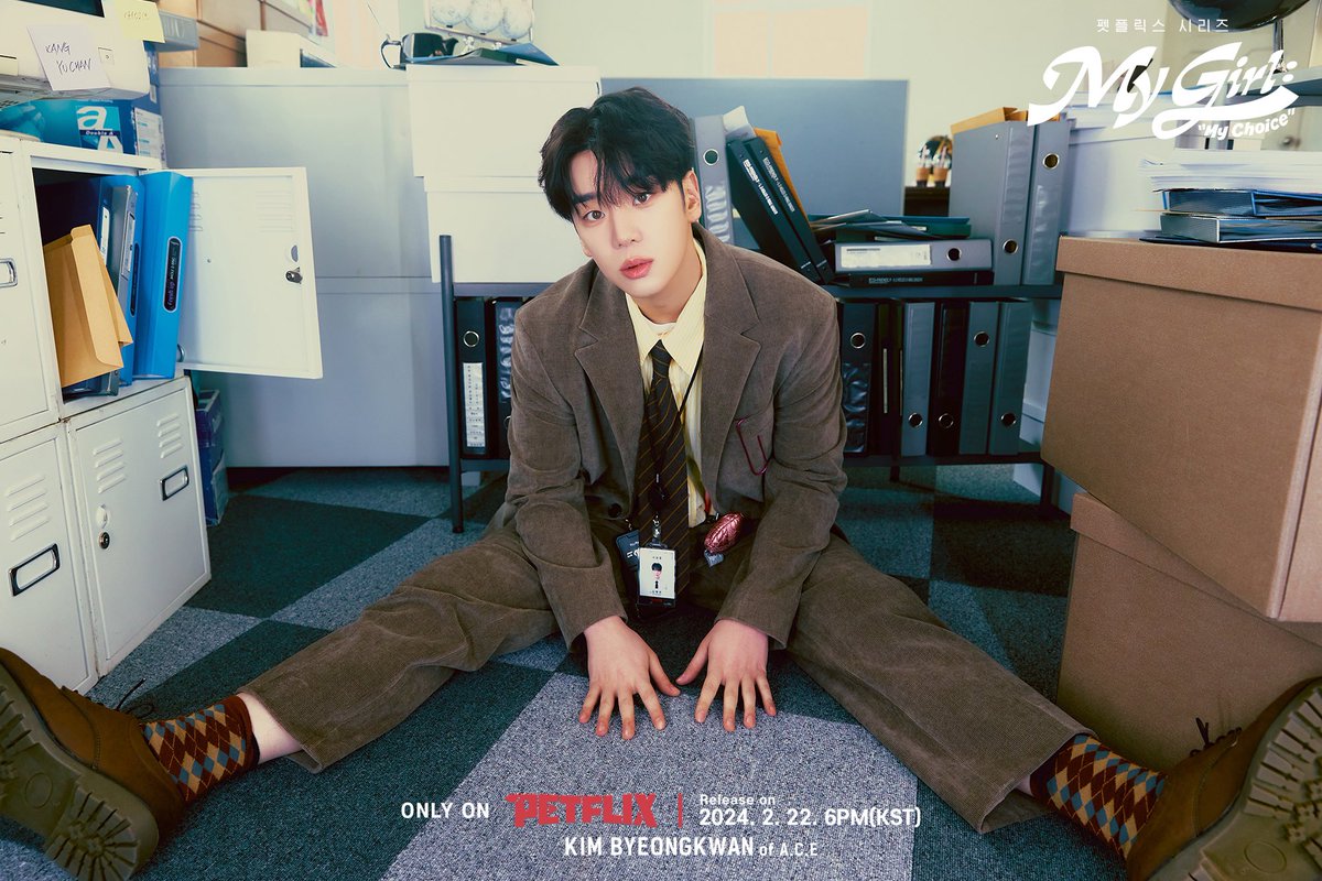 official_ACE7's tweet photo. [#ACE_COMEBACK] 

𝐀.𝐂.𝐄 𝟔𝐭𝐡 𝐌𝐢𝐧𝐢 𝐀𝐥𝐛𝐮𝐦 <𝑴𝒚 𝑮𝒊𝒓𝒍 : "𝑴𝒚 𝑪𝒉𝒐𝒊𝒄𝒆">
• Season1 Photo #KIMBYEONGKWAN

🎧 Release on
2024. 2. 22. 6PM(KST) 

#ACE #에이스 #PETFLIX #펫플릭스
#FindMyGirl #FindMyEgo #MyGirl #MyChoice 
#에이스마이걸 #ACEMyGirl https://t.co/OEg6NtIm7a