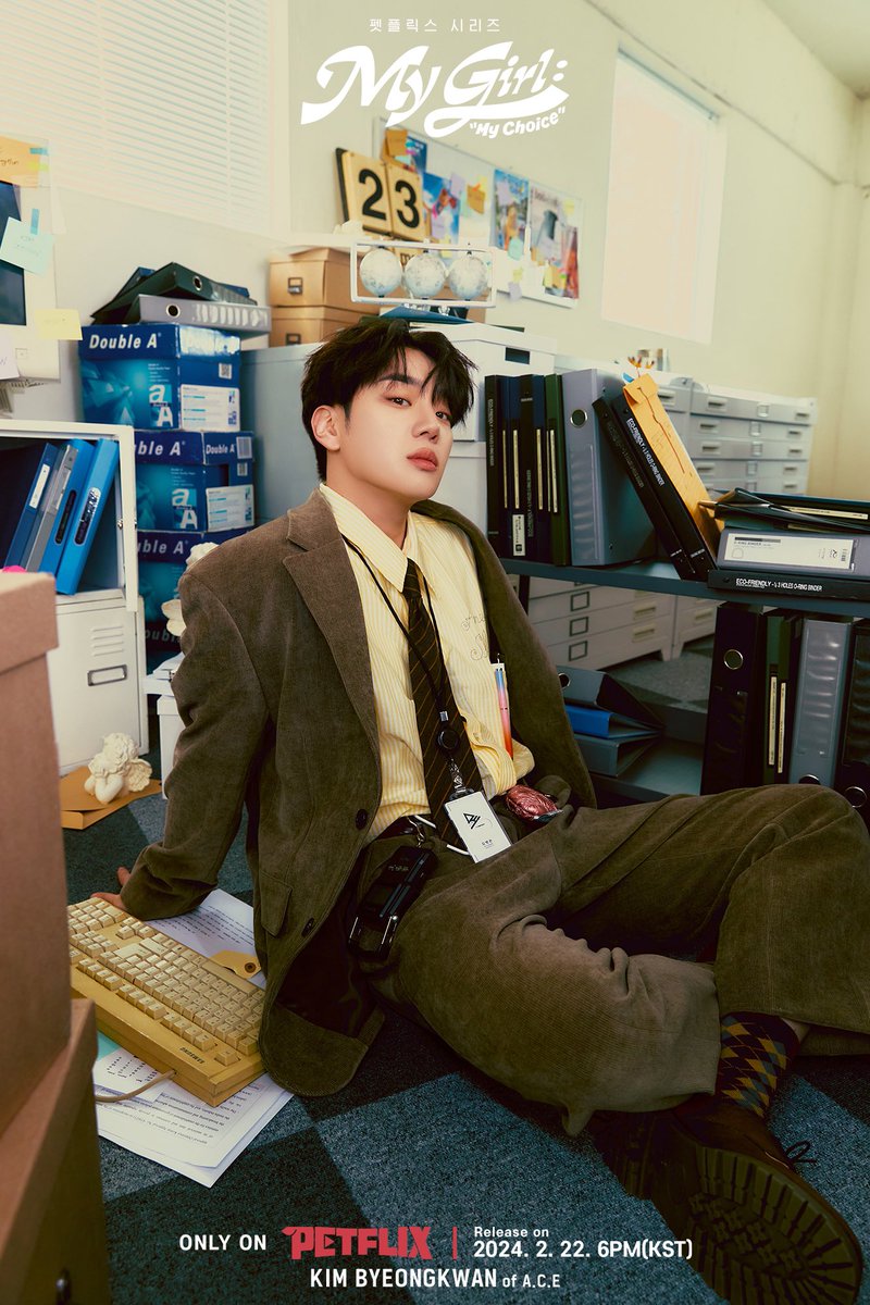 official_ACE7's tweet photo. [#ACE_COMEBACK] 

𝐀.𝐂.𝐄 𝟔𝐭𝐡 𝐌𝐢𝐧𝐢 𝐀𝐥𝐛𝐮𝐦 <𝑴𝒚 𝑮𝒊𝒓𝒍 : "𝑴𝒚 𝑪𝒉𝒐𝒊𝒄𝒆">
• Season1 Photo #KIMBYEONGKWAN

🎧 Release on
2024. 2. 22. 6PM(KST) 

#ACE #에이스 #PETFLIX #펫플릭스
#FindMyGirl #FindMyEgo #MyGirl #MyChoice 
#에이스마이걸 #ACEMyGirl https://t.co/1mwGFFK033