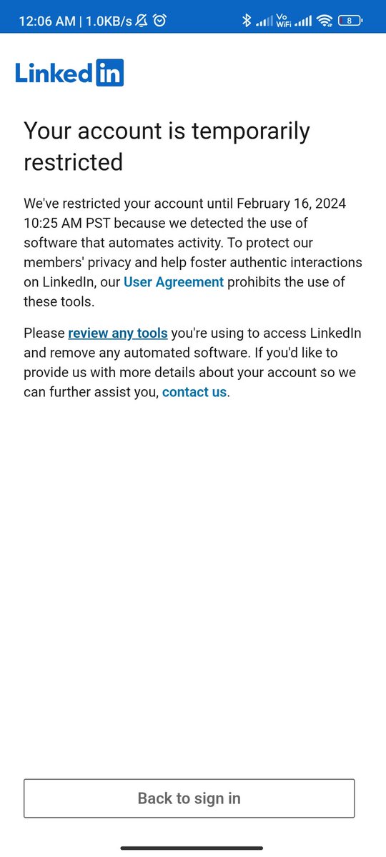 Nitinved18's tweet photo. @LinkedInHelp 
My linkedin account got restricted.  My linkedin account got restricted. I need help in removing access from all 3rd party tools which without my concent got access to account. Please , I am a growing creator, Top Product Management voice with about 2800 followers. https://t.co/5mHYrZxSJA