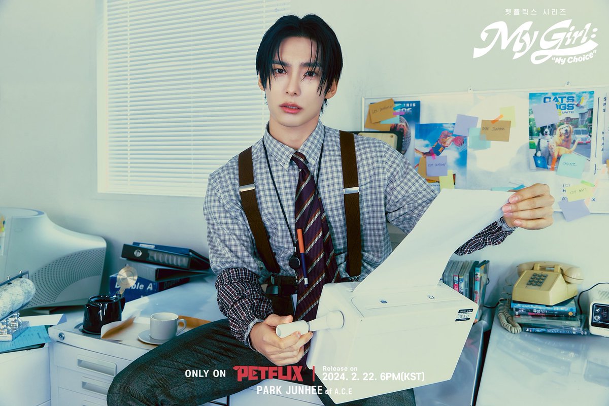 official_ACE7's tweet photo. [#ACE_COMEBACK] 

𝐀.𝐂.𝐄 𝟔𝐭𝐡 𝐌𝐢𝐧𝐢 𝐀𝐥𝐛𝐮𝐦 <𝑴𝒚 𝑮𝒊𝒓𝒍 : "𝑴𝒚 𝑪𝒉𝒐𝒊𝒄𝒆">
• Season1 Photo #PARKJUNHEE 

🎧 Release on
2024. 2. 22. 6PM(KST) 

#ACE #에이스 #PETFLIX #펫플릭스
#FindMyGirl #FindMyEgo #MyGirl #MyChoice 
#에이스마이걸 #ACEMyGirl https://t.co/qGlRmDl9KG