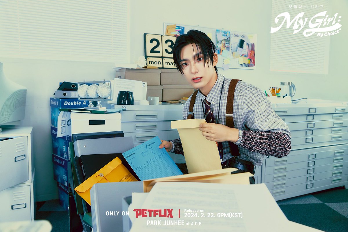 official_ACE7's tweet photo. [#ACE_COMEBACK] 

𝐀.𝐂.𝐄 𝟔𝐭𝐡 𝐌𝐢𝐧𝐢 𝐀𝐥𝐛𝐮𝐦 <𝑴𝒚 𝑮𝒊𝒓𝒍 : "𝑴𝒚 𝑪𝒉𝒐𝒊𝒄𝒆">
• Season1 Photo #PARKJUNHEE 

🎧 Release on
2024. 2. 22. 6PM(KST) 

#ACE #에이스 #PETFLIX #펫플릭스
#FindMyGirl #FindMyEgo #MyGirl #MyChoice 
#에이스마이걸 #ACEMyGirl https://t.co/qGlRmDl9KG