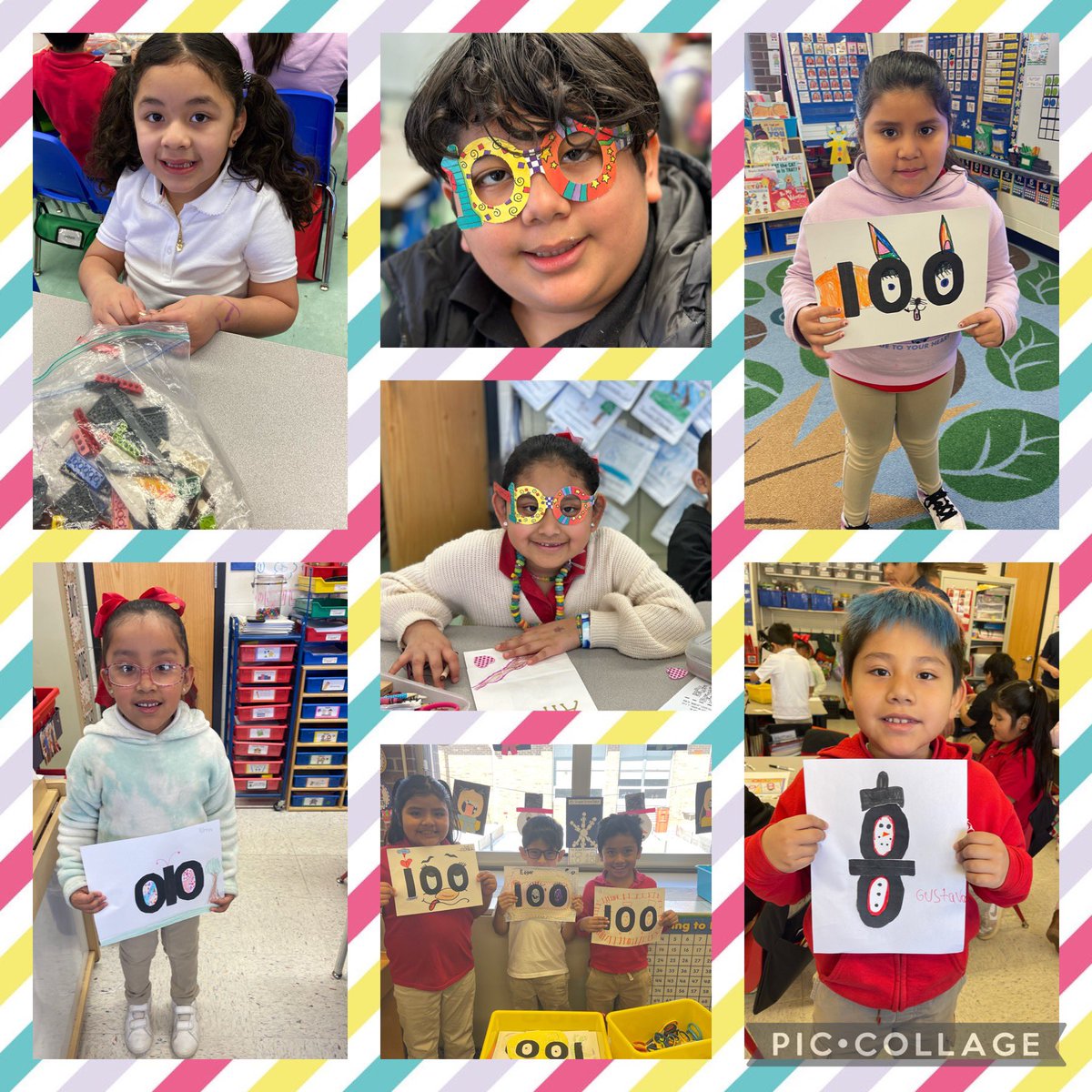 Today we had Valentine’s Day and 100th day festivities occurring in 1st grade! We shared in many moments of laughter, excitement, friendship and joy! @rbpsEAGLES #RBBisBIA