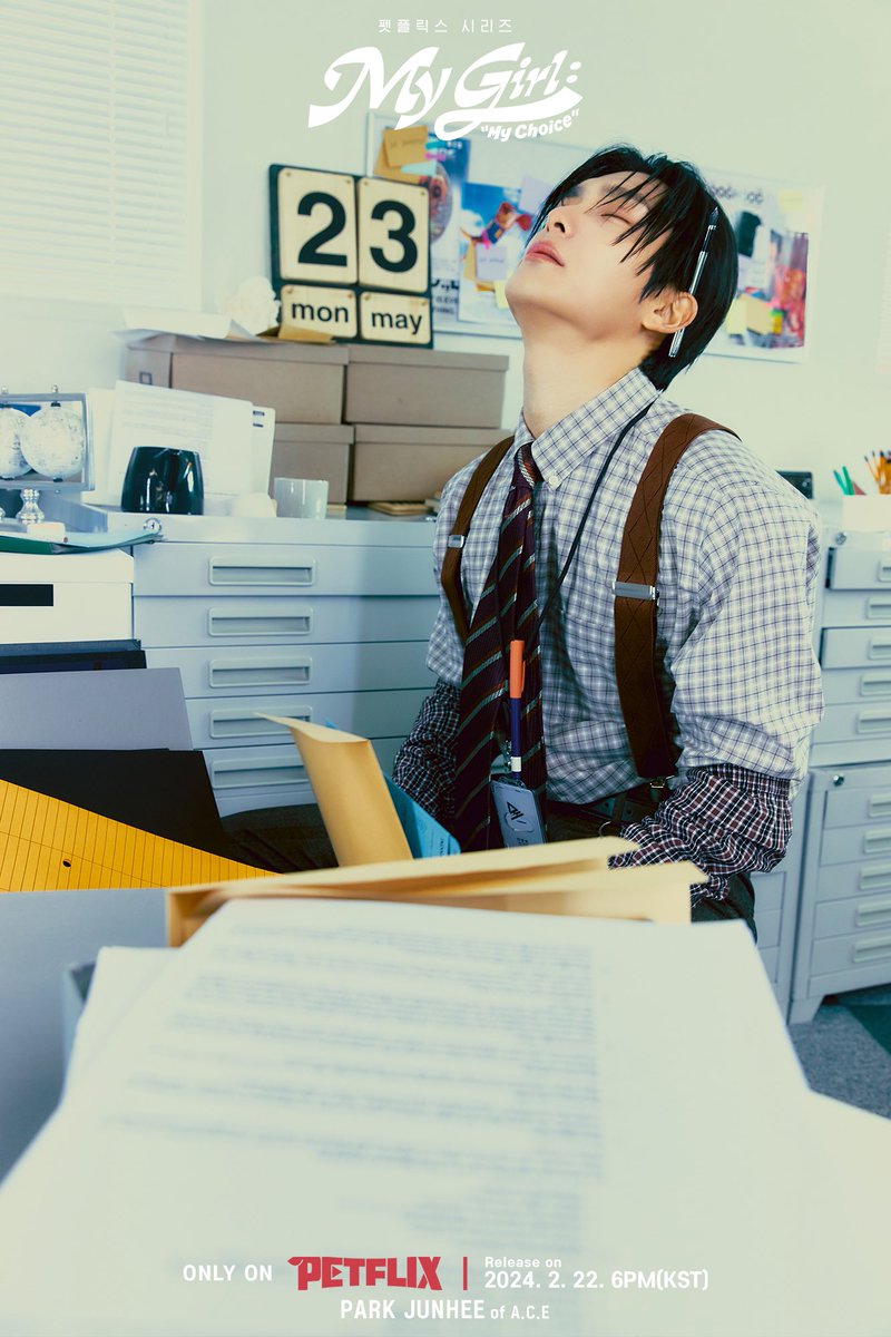 official_ACE7's tweet photo. [#ACE_COMEBACK] 

𝐀.𝐂.𝐄 𝟔𝐭𝐡 𝐌𝐢𝐧𝐢 𝐀𝐥𝐛𝐮𝐦 <𝑴𝒚 𝑮𝒊𝒓𝒍 : "𝑴𝒚 𝑪𝒉𝒐𝒊𝒄𝒆">
• Season1 Photo #PARKJUNHEE 

🎧 Release on
2024. 2. 22. 6PM(KST) 

#ACE #에이스 #PETFLIX #펫플릭스
#FindMyGirl #FindMyEgo #MyGirl #MyChoice 
#에이스마이걸 #ACEMyGirl https://t.co/9nGmkQJOTG