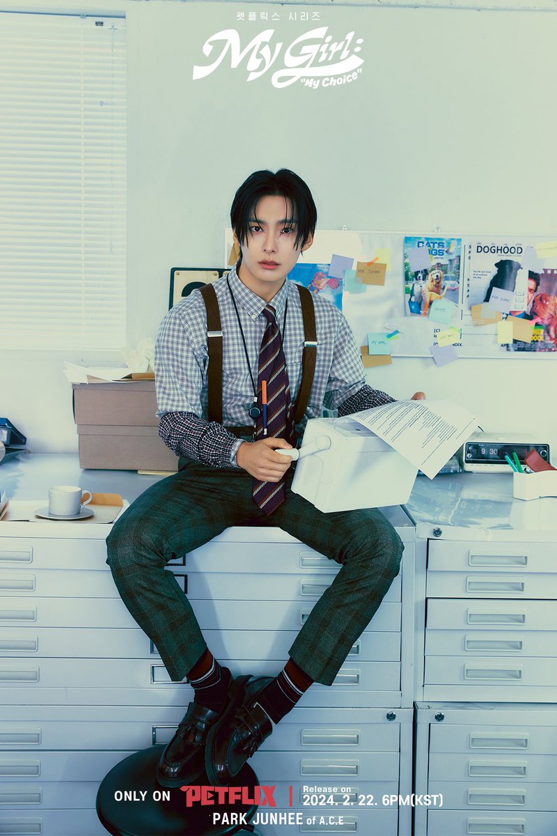 official_ACE7's tweet photo. [#ACE_COMEBACK] 

𝐀.𝐂.𝐄 𝟔𝐭𝐡 𝐌𝐢𝐧𝐢 𝐀𝐥𝐛𝐮𝐦 <𝑴𝒚 𝑮𝒊𝒓𝒍 : "𝑴𝒚 𝑪𝒉𝒐𝒊𝒄𝒆">
• Season1 Photo #PARKJUNHEE 

🎧 Release on
2024. 2. 22. 6PM(KST) 

#ACE #에이스 #PETFLIX #펫플릭스
#FindMyGirl #FindMyEgo #MyGirl #MyChoice 
#에이스마이걸 #ACEMyGirl https://t.co/9nGmkQJOTG