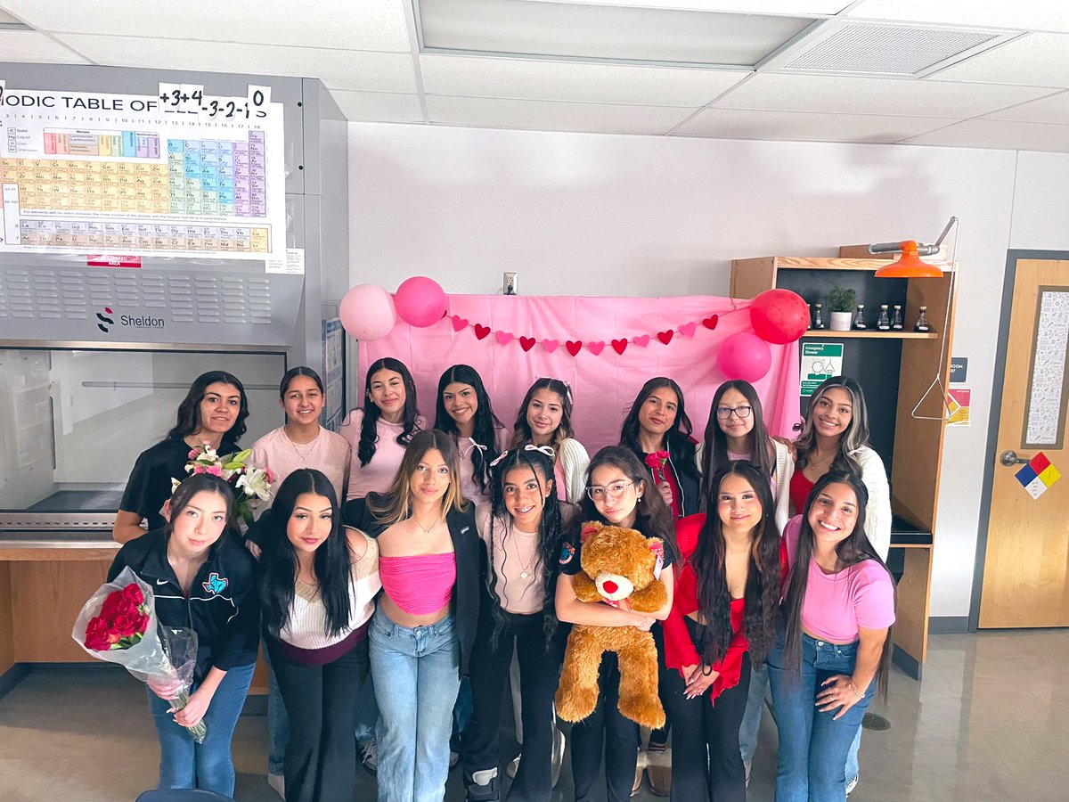 happy valentine’s day &amp; happy birthday, Vianney! our JV girls’ soccer team tied with Eastwood tonight (0-0), but we get back to work tomorrow! shout out to our captains Layla Longoria and Isabel Sandoval for holding down the game! 🩷⚽️