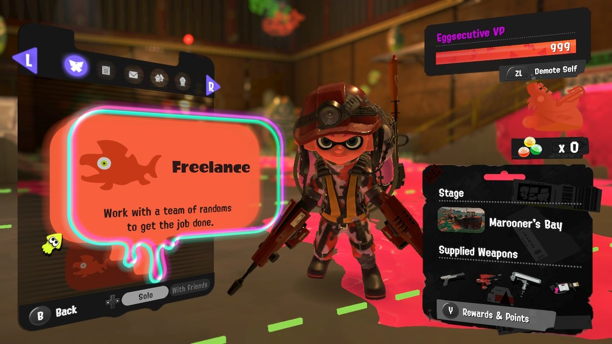 bigguytimmy's tweet photo. officially have 9s on all of the stages ... till two weeks from now when they add a new stage #Splatoon3 #NintendoSwitch https://t.co/xPdWSqiAhr